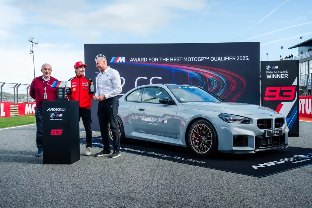 2025 Marc Márquez. BMW M2 CS. Imagen entrega.