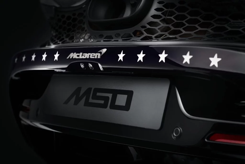 Project Viva: El McLaren 750S Spider que no desentona en la Ciudad del Pecado 4 Motor16 2025 McLaren 750S Spider Project Viva. Imagen posterior.