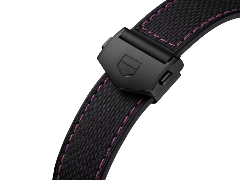 2025 TAG Heuer Mónaco Las Vegas. Imagen de la correa.