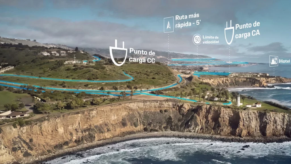 2025 Porsche Taycan. Recarga. Imagen planner.