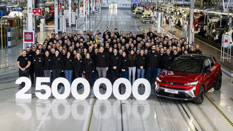 Ya son 2,5 millones los Renault Captur con el sello ‘Made in Valladolid’