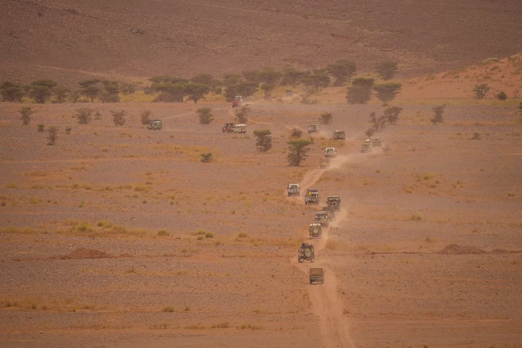 2025 Santana Motors. La Gran Aventura. Imagen aérea.