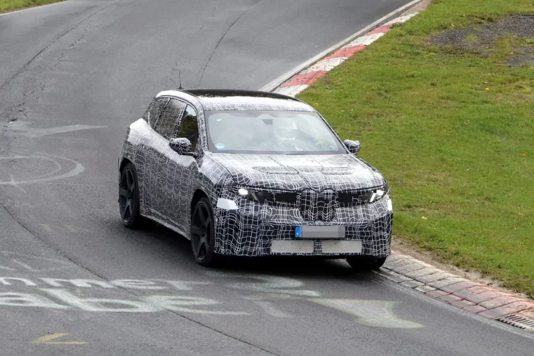 BMW iX3 M: el futuro eléctrico deportivo de M Performance ya rueda en Nürburgring