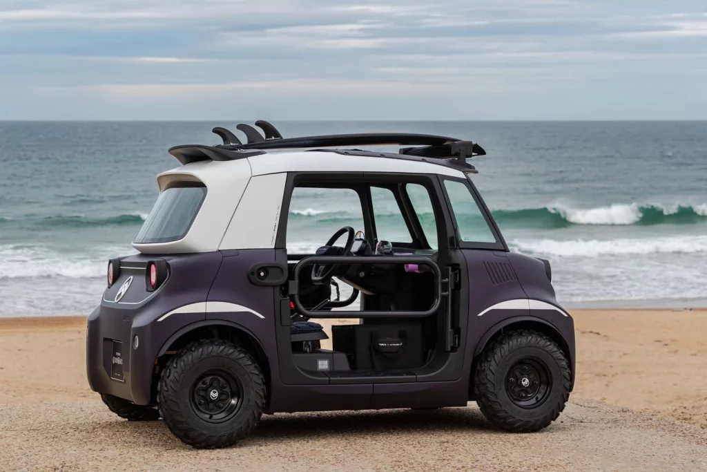 El Citroën Ami Buggy se viste de surfero con Rip Curl: cuando el coche eléctrico más molón se va a la playa 8 Motor16 CITROEN AMI VISION BUGGY RIP CURL7 Motor16