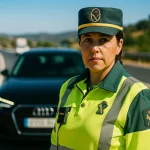 Rebeca (41), agente de Tráfico: ‘Si conduces por Andalucía tienes muchas papeletas para volver a casa con una multa’