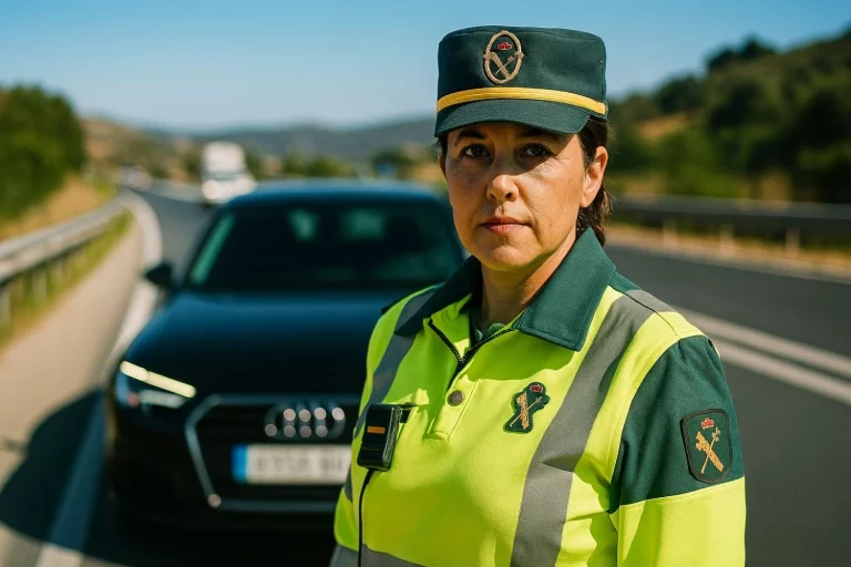 María (33), agente de Tráfico: ‘Si has viajado por Andalucía, Madrid o Valencia será raro que no vuelvas con una multa’