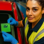 Diana (33), técnico de ITV: ‘Esta es la única pegatina que deberías llevar en tu coche y en un sitio que se vea bien’