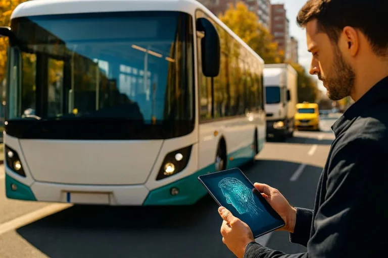 Este es el día en que la IA va a llegar a los autobuses, camiones, taxis y VTCs que circulan por España