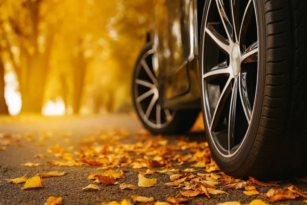 Ramón (51), chófer: "Ten mucho cuidado con las hojas secas en la carretera" 1 Motor16 hojas en la carretera