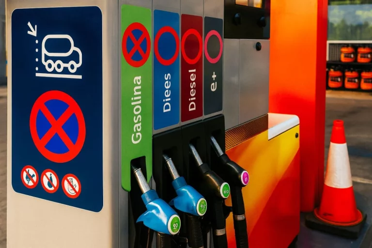 Los nuevos colores que han llegado a los surtidores de las gasolineras: mucho ojo con equivocarte