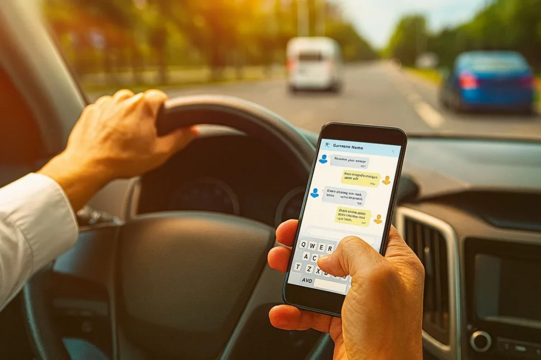 móvil coche conduciendo guardia civil dgt