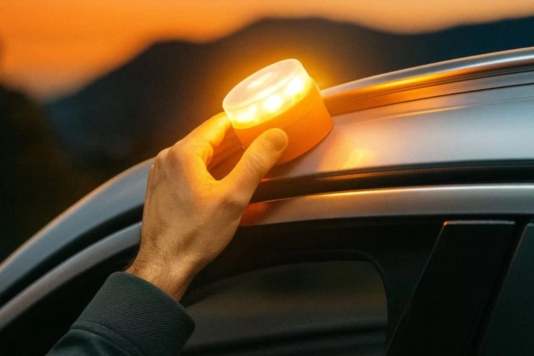 baliza v16 conectada