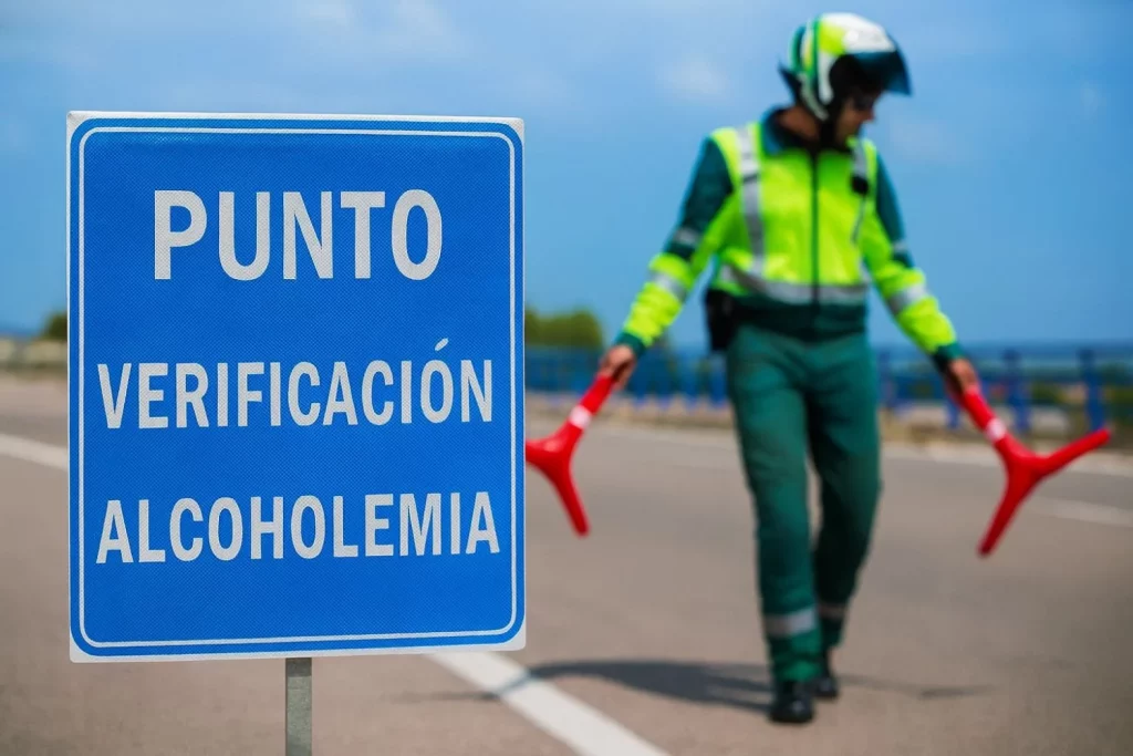 control alcoholemia Guardia Civil