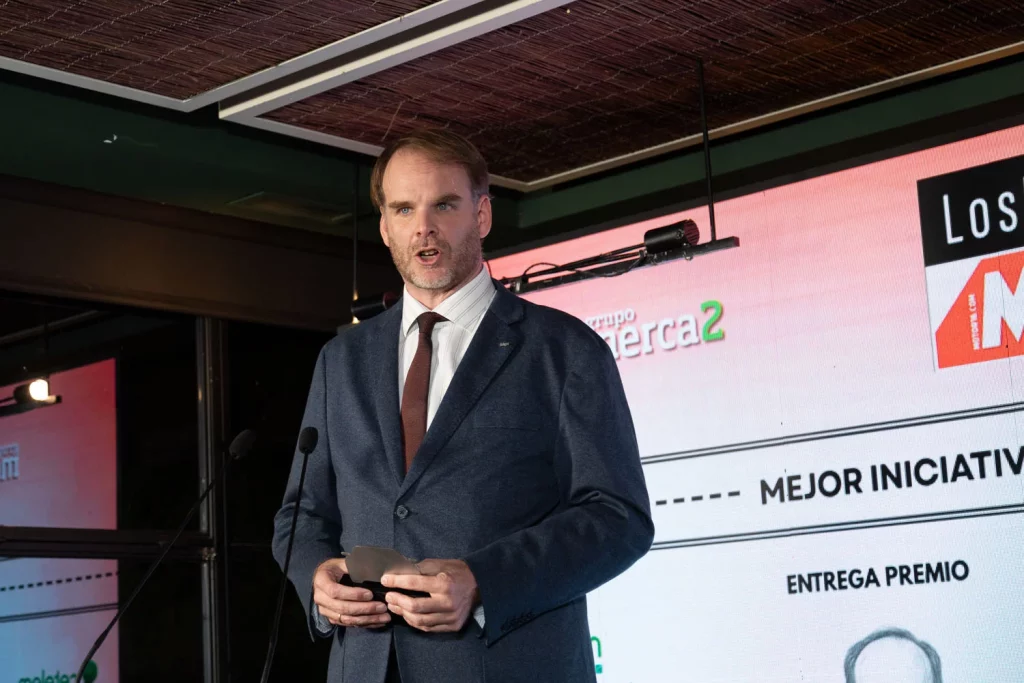 Daniel Fisac Drager discurso. Premios Motor 16 284 Motor16