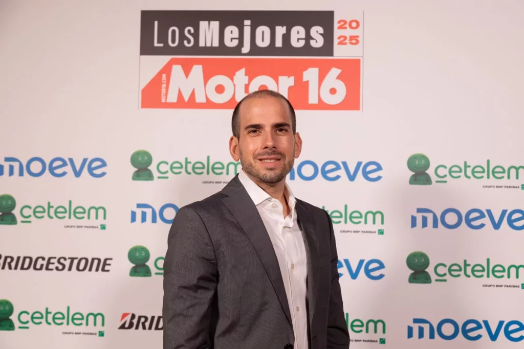 Francisco Javier Tejedor de Valvoline. Premios Motor 16 025 Motor16
