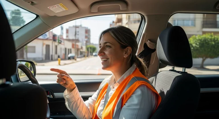 Nuria (39), profesora de autoescuela: ‘No opino sobre la medida de eliminar el margen de los 20 km/h para adelantar que impuso la DGT’