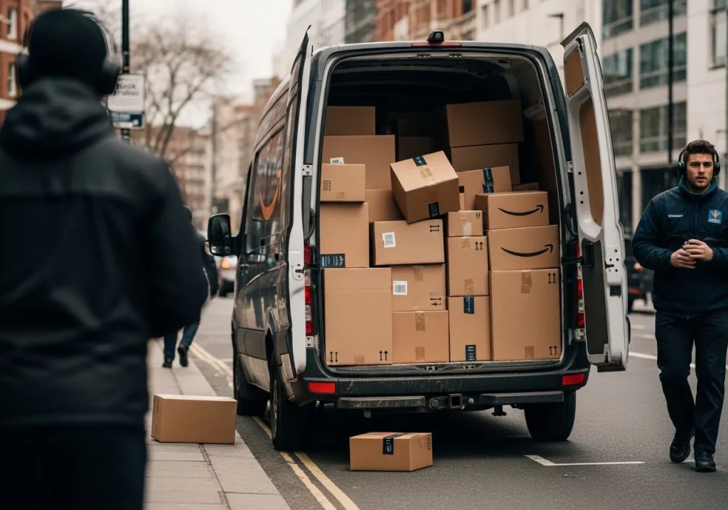 Nerea (38), operaria de gasolinera: ‘Así es el nuevo impuesto que llega desde Europa y con el que pagarás el litro de gasolina o diésel a 2 euros’ 19 Motor16 IA furgoneta Amazon reparto Motor16