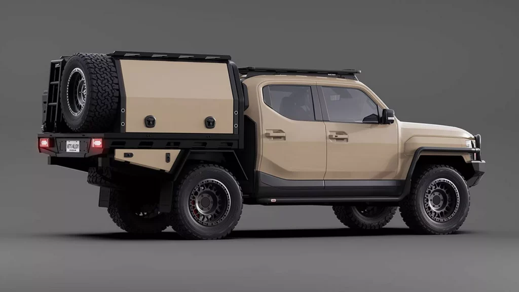 El Kia Tasman se transforma en bestia todoterreno gracias a ARB