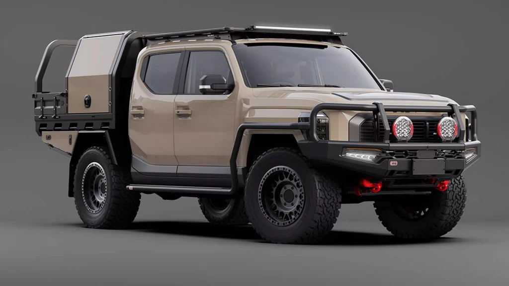 El Kia Tasman se transforma en bestia todoterreno gracias a ARB