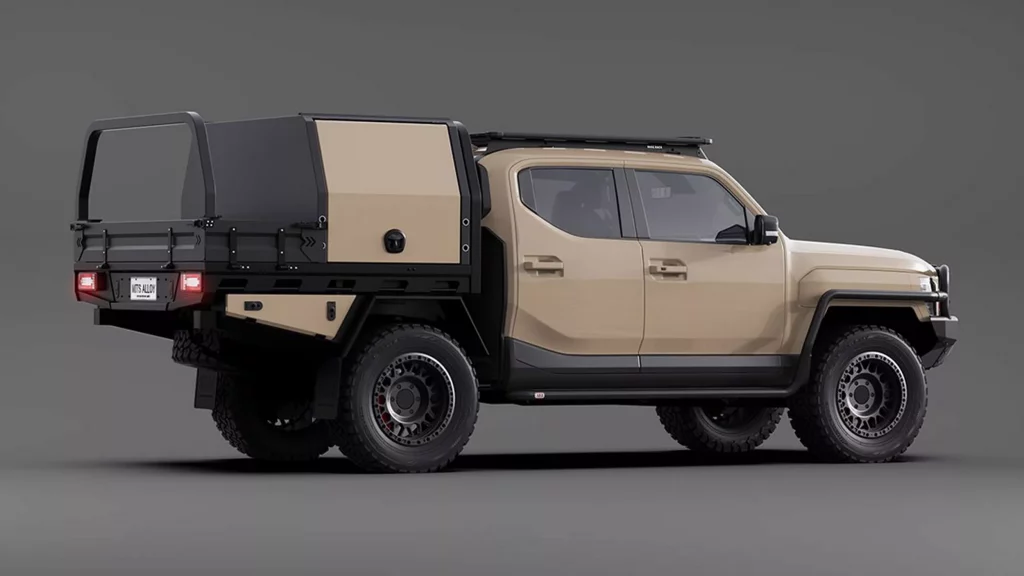 El Kia Tasman se transforma en bestia todoterreno gracias a ARB