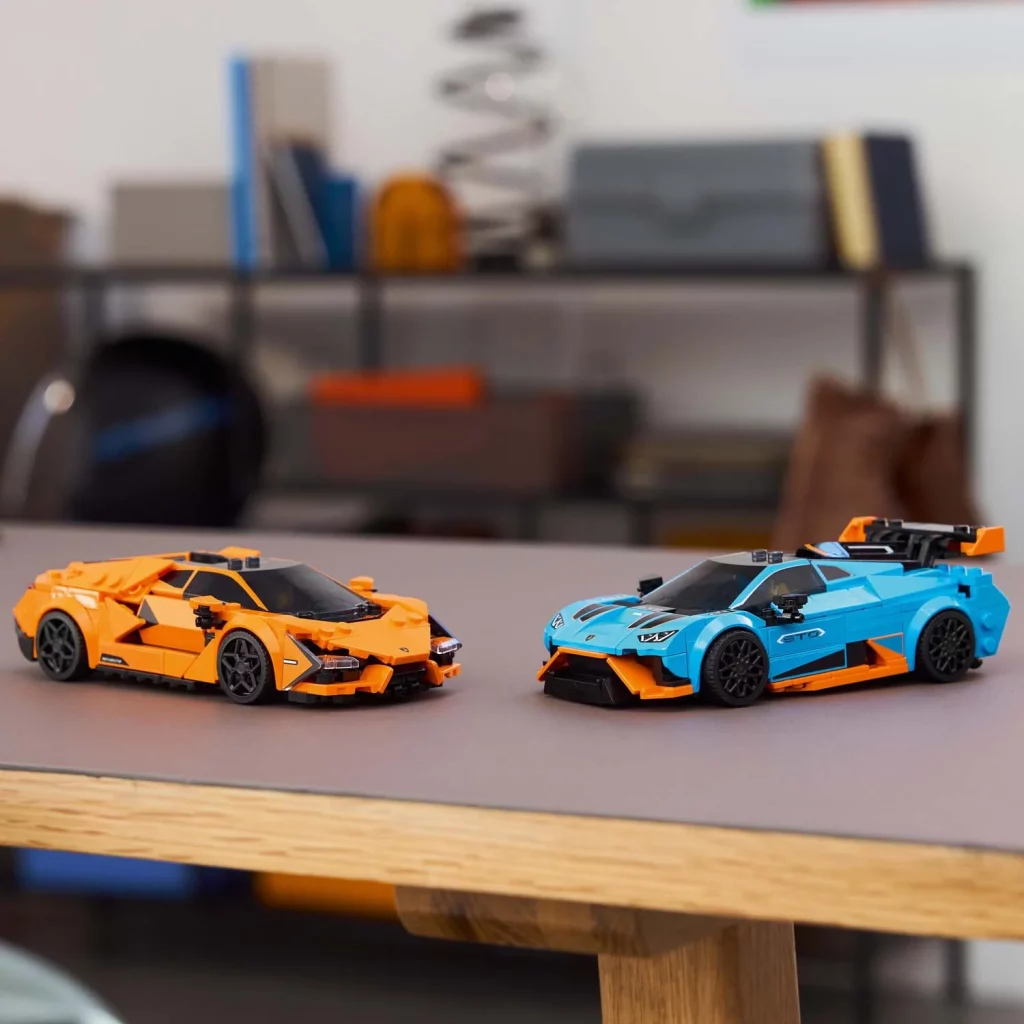 Lamborghini Revuelto Huracan STO Lego Speed ​​​​Champions Motor16