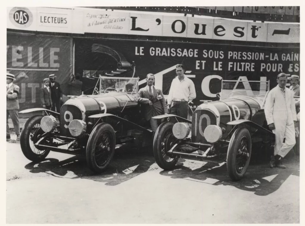 Bentley Supersports: un siglo después, la leyenda renace con tracción trasera 1 Motor16 Le Mans 1925 Duff and Clements car number 7 and Moir and Benjafield car number 101 Motor16
