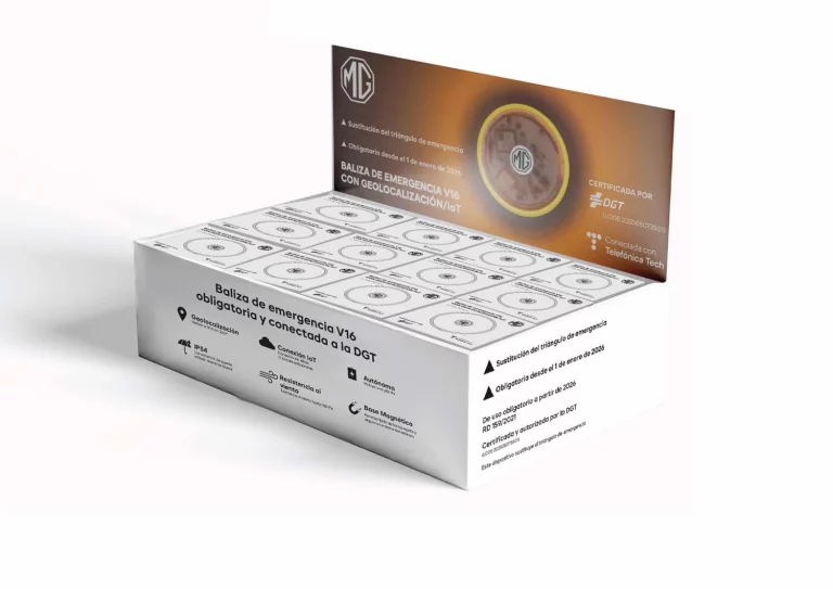 MG se adelanta a la normativa: regala la baliza V16 a los compradores de un coche nuevo