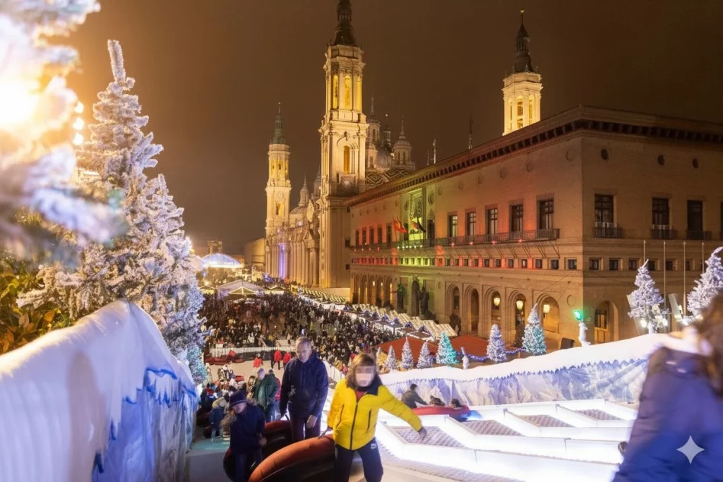 8 mercadillos navideños, dentro y fuera de España, que bien merecen una escapada en camper o caravana 105 Motor16 Mercado navidad Zaragoza Motor16