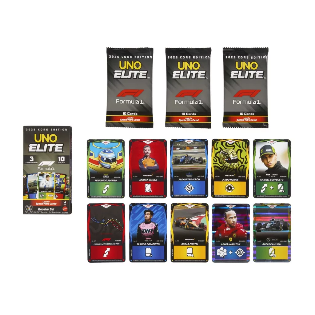 UNO ELITE FORMULA 1 MATTEL16 Motor16