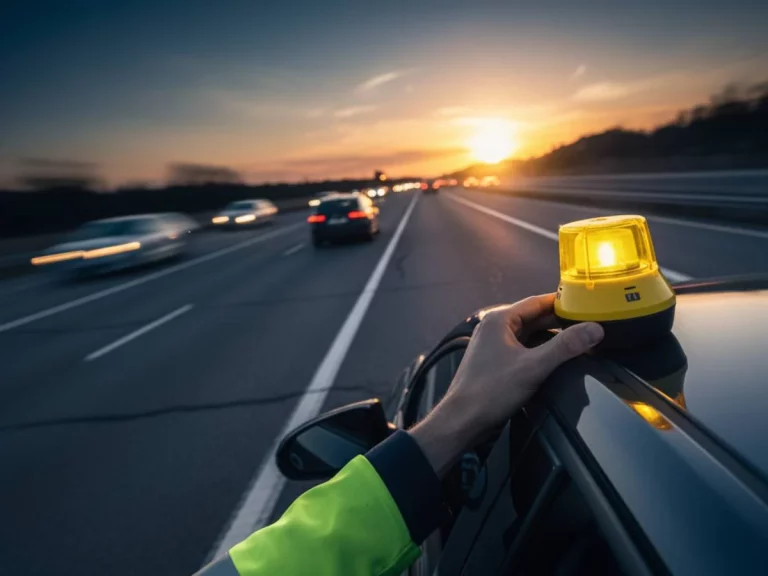 La pregunta que enciende las alarmas: ¿La DGT podrá usar la baliza V-16 para espiarnos?