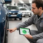 Alfonso (35), empleado de un concesionario: «Esto es lo que siempre tienes que mirar si piensas comprar un eléctrico usado»