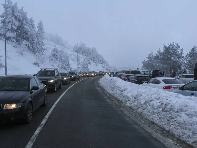 coche en frío invierno