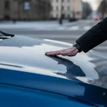 Ramón (39), agente de movilidad: «Este invierno, antes de subir al coche dale un golpe al capó»