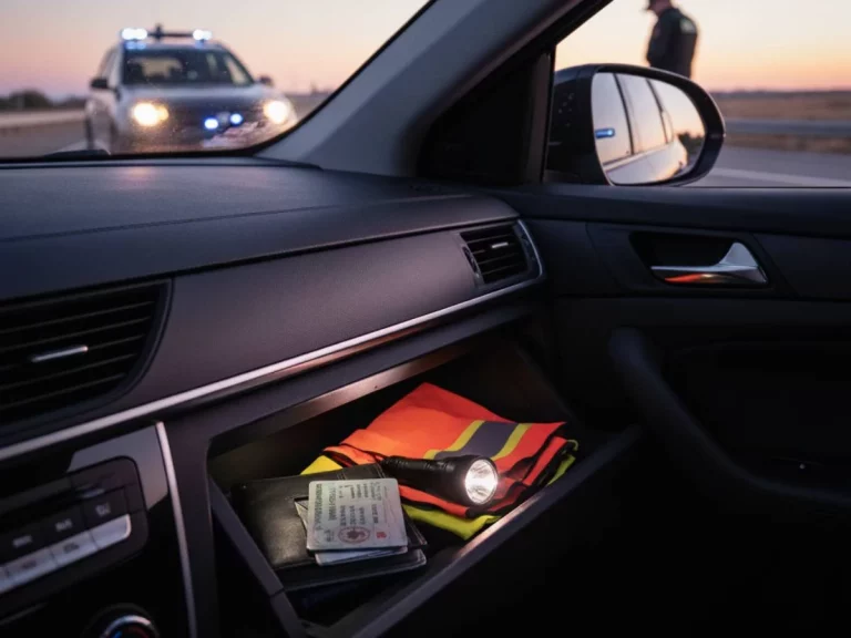 No te sorprendas si te para la Guardia Civil de Tráfico y te abre la guantera de tu coche