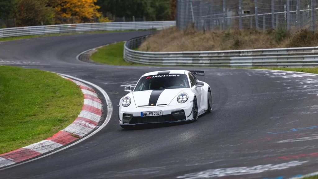 2025 Manthey Porsche 911 GT3. Imagen circuito.