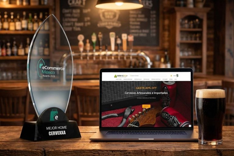 Premian a Cervexxa por tener la Home Page más efectiva y mejor diseñada del eCommerce en México