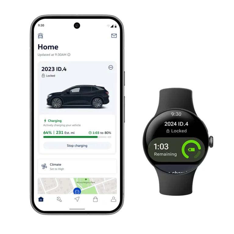 Volkswagen traslada el control del coche a tu muñeca con una nueva función Smartwatch