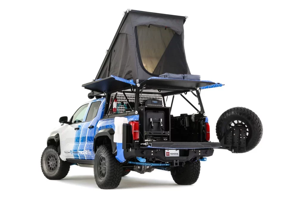 toyota Tacoma H2 Overlander Concept SEMA 2025 13 Motor16