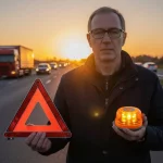 Octavio (53), experto en seguridad: «La baliza V-16 no es la panacea que nos prometen»