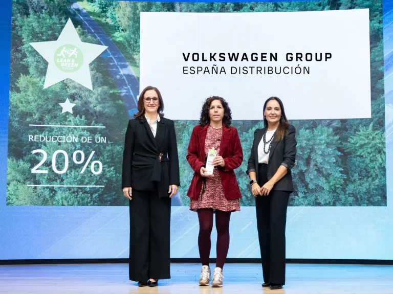 Volkswagen Group España Distribución logra su primera estrella Lean & Green por su sostenibilidad logística