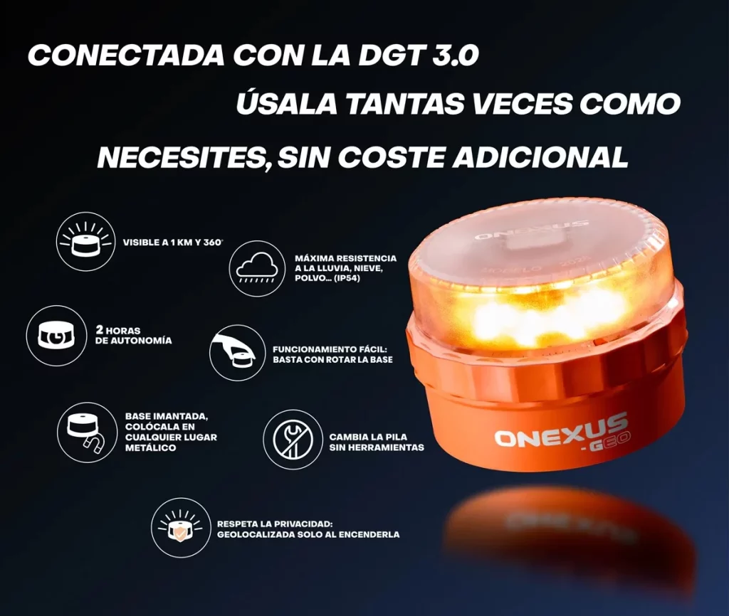 baliza v16 conectada