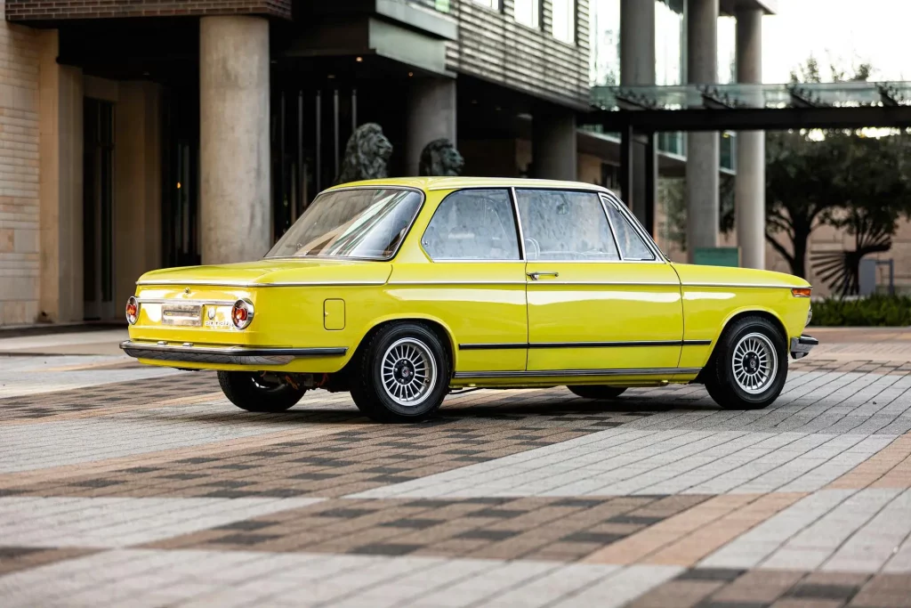 1972 BMW 2002te. BaT. Imagen trasera.