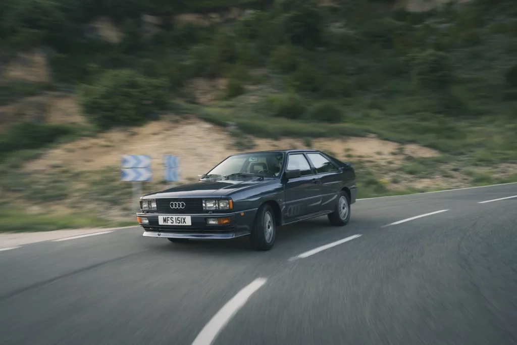 El característico 1-2-4-5-3 de Audi cumple 50 años. Una solución que rompía moldes 35 Motor16 1981 Audi quattro 10v Motor16