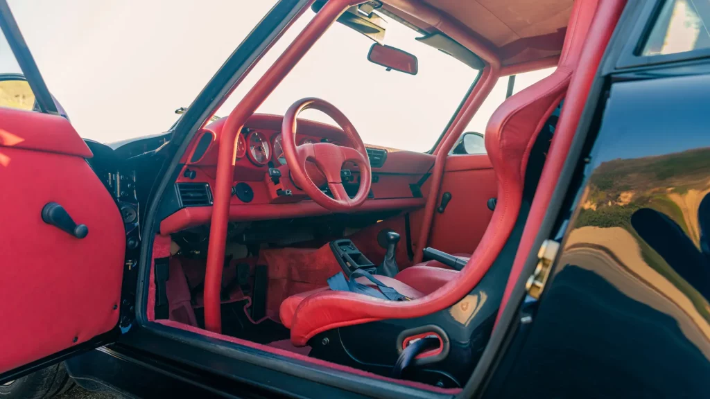 1993 Porsche 911 Turbo S Lightweight. Imagen interior.