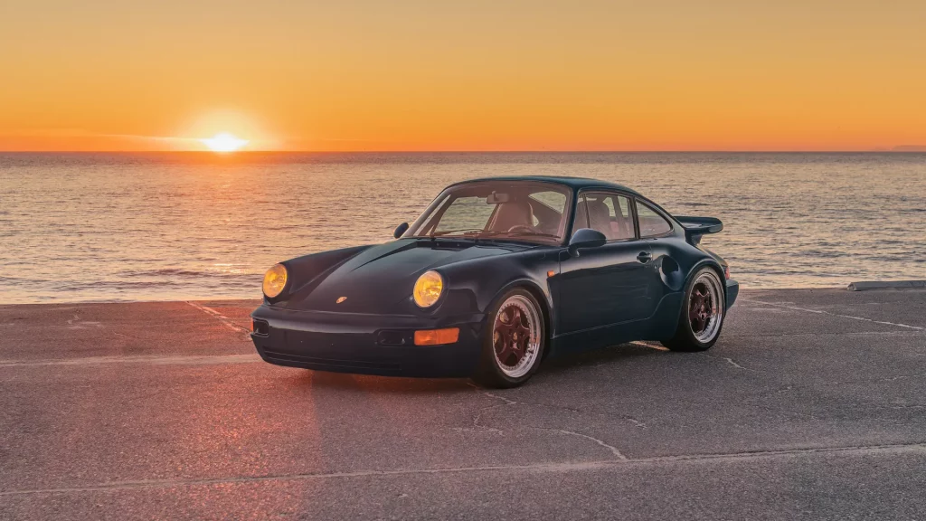 1993 Porsche 911 Turbo S Lightweight. Imagen delantera.