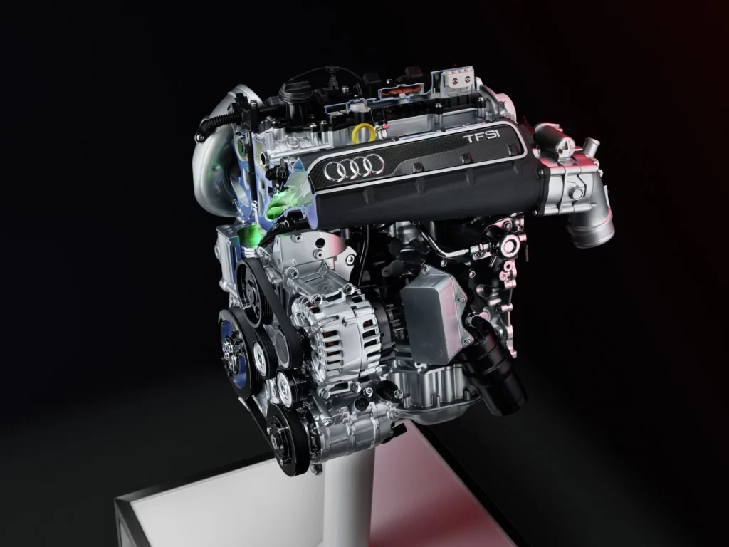 El característico 1-2-4-5-3 de Audi cumple 50 años. Una solución que rompía moldes 38 Motor16 2025 Audi 2.5 TFSI five cylinder 3 Motor16