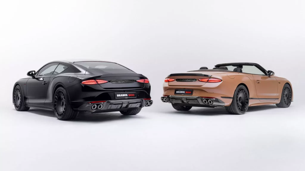 2025 Brabus 900. Bentley Continental GT y GTC. Imagen.