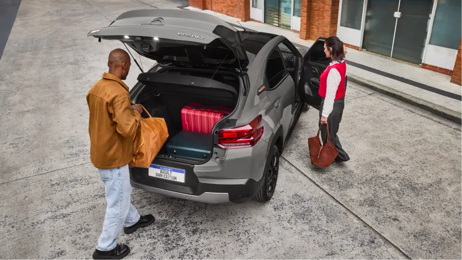 Citroën Basalt: Un C4 X en miniatura acaba de aterrizar en Brasil con precio de low-cost 1 Motor16 2025 Citroën Basalt. Brasil. Imagen maletero.