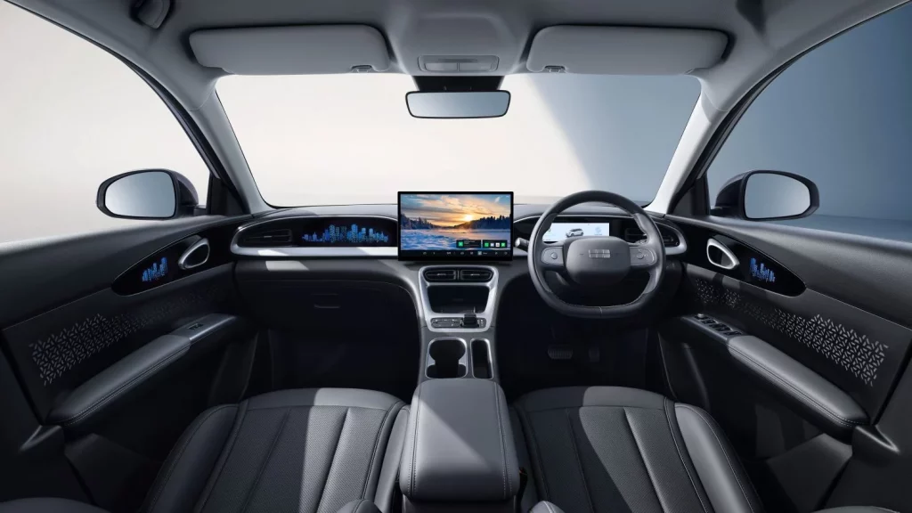 2025 Geely EX2. Imagen interior.