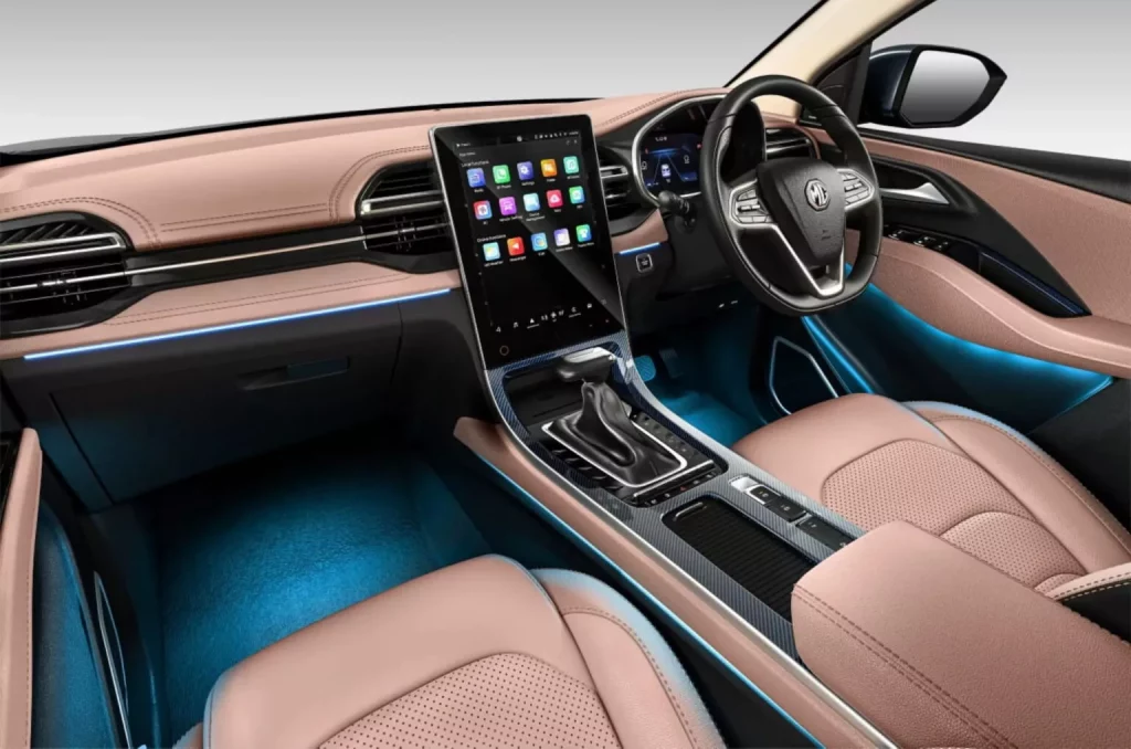 2025 MG Hector. Imagen interior.